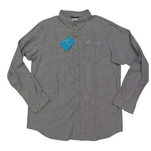 NEW Columbia Mens Rapid Rivers II Shirt Men's LT Long Sleeve Cotton